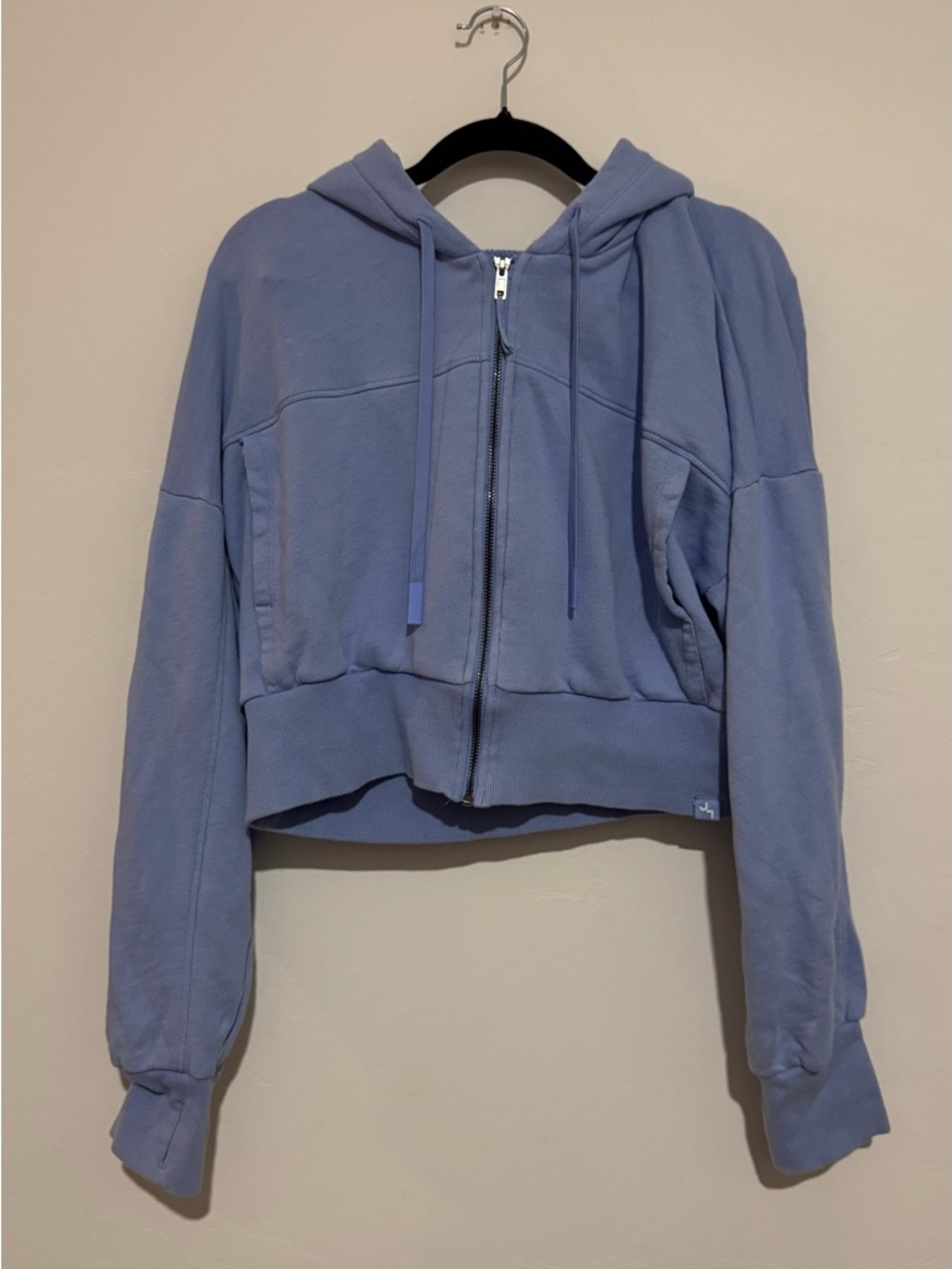 JoyLab Zip Up Hoodie Womens Size Large Blue Workout